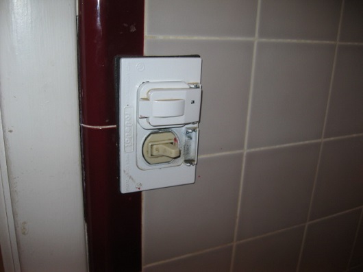 light swich inside shower light swich inside shower