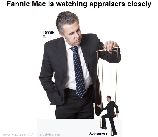 Fannie Mae is watching appraisers closely - by sacramento appraisal blog - image purchased and used with permission