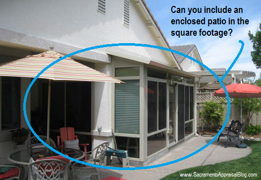 Does An Enclosed Patio Count In The, Can You Enclose A Patio