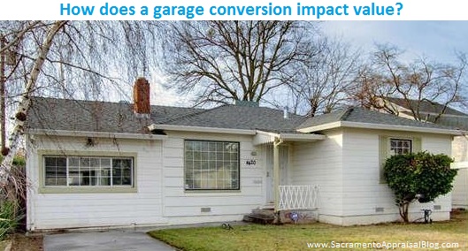 How I appraised a property with a non-permitted garage conversion